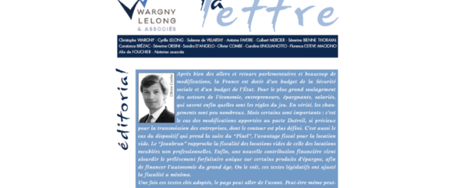 La Lettre de l’étude – n°116 (mars 2026) est disponible