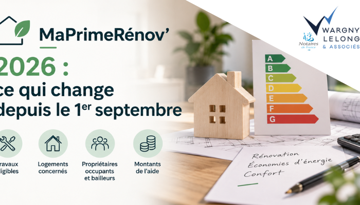 MaPrimeRénov’ : ce qui change depuis le 1er septembre 2026