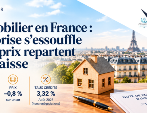 Immobilier en France : la reprise s&rsquo;essouffle et les prix repartent à la baisse