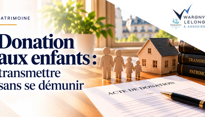 Donation aux enfants : transmettre sans se démunir